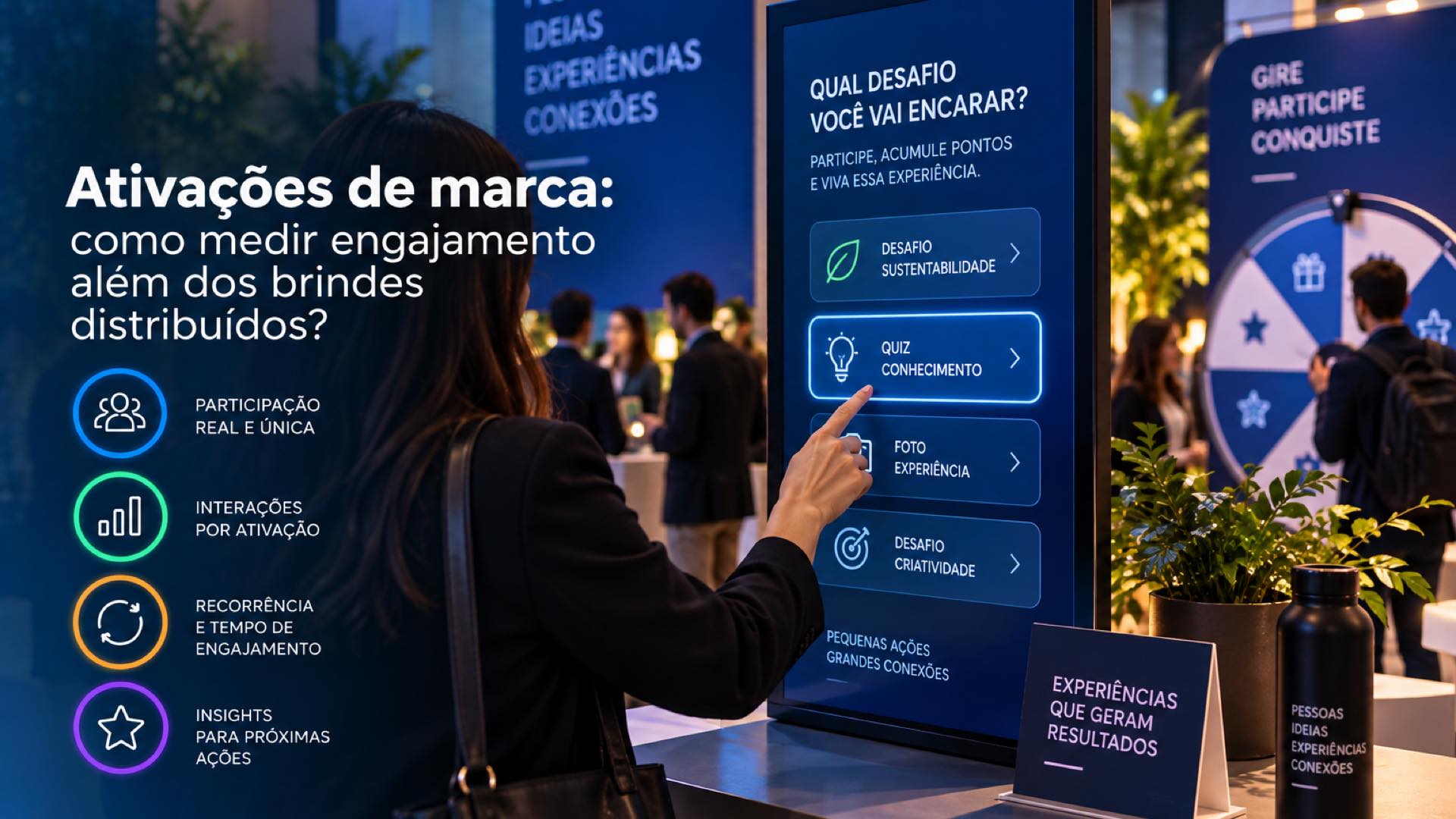 Ativações de marca: como medir engajamento além dos brindes distribuídos
