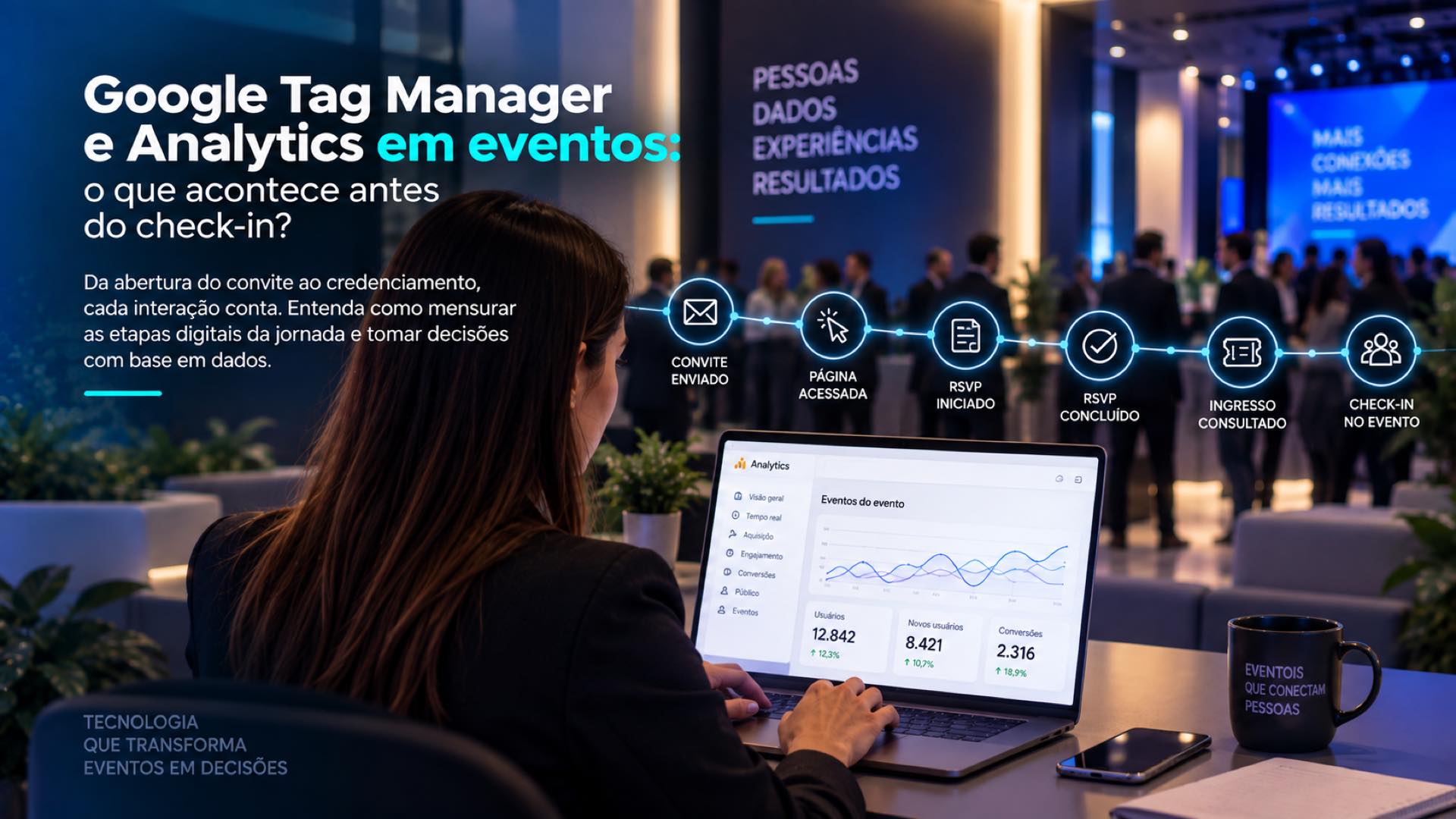 Google Tag Manager e Analytics em eventos: o que acontece antes do check-in?
